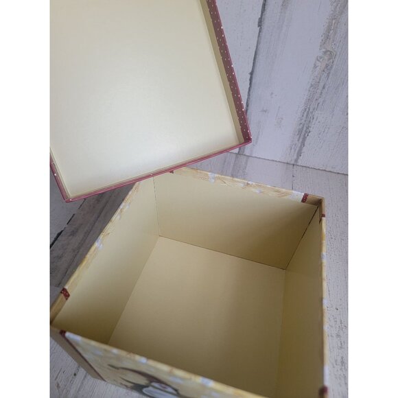 Penguin Cardboard gift box skating present home decor - Picture 6 of 7